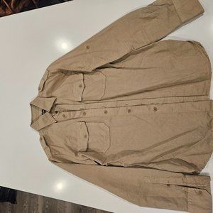 Tom Ford Long Sleeve Linen Safari Shirt (Size 39)